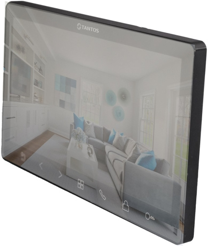 Монитор видеодомофона Tantos Prime HD SE (Black Mirror) фото 3