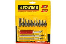Ножи для дизайна STAYER MASTER, 16шт