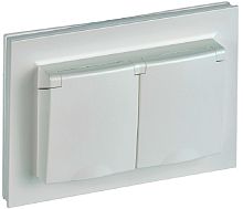 Розетка с заземлением IEK Brite РСбш12-3-44-БрЖ 1-м. 2 мод. крышка шторки IP44 жемчуг IEK — купить по цене от 570 ₽ | ПрофБезопасность