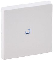 Лицевая панель Legrand Valena Life для 1-кл. выключателя с подсветкой белый