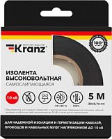 Изолента высоковольтная самослипающаяся 25мм до 10кВ Kranz  KRANZ — купить по цене от 250 ₽ | ПрофБезопасность