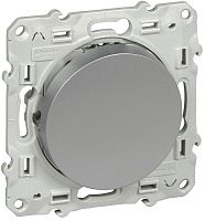 Выключатель кнопочный без рамки Schneider Electric Odase 1-кл. алюминий Schneider Electric — купить по цене от 661 ₽ | ПрофБезопасность
