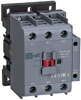 Контактор DEKraft КМ-102 3п 1НО+1НЗ 95А 400В тип АС3 