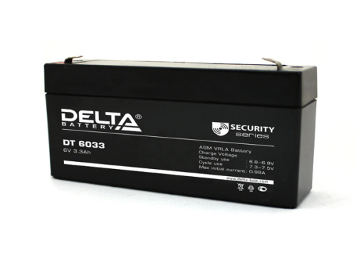 Аккумулятор Delta DT 6033