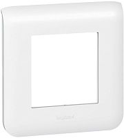 Рамка горизонтальная Legrand Mosaic 2 мод. белый