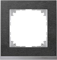 Рамка универсальная Schneider Electric Merten M-Pure Decor 1-м. сланец/алюминий  Schneider Electric — купить по цене от 1&nbsp;200 ₽ | ПрофБезопасность