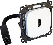 Розетка HDMI без рамки Legrand Valena Allure 1-м. белый
