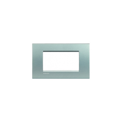 Рамка прямоугольная Legrand BTicino LivingLight 3 мод алюминий Legrand — купить по цене от 3&nbsp;270 ₽ | ПрофБезопасность фото 2