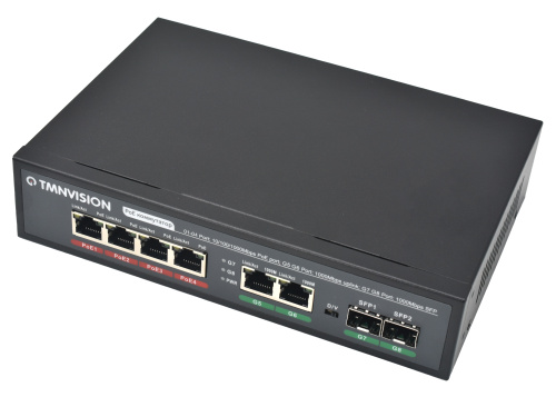 Коммутатор Tmnvision TM-7204/1000 PoE фото 3