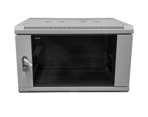 Шкаф настенный 19″ Netko WMA 9U (600х600х500) серый, разобранный