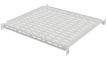 Полка Netko для шкафа глубиной 800 (443х600), с ушками, серая, 150 кг