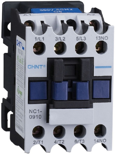 Контактор CHINT NC1-0901 3п 2НО+2НЗ 9А 24В тип АС3