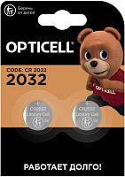 Элемент питания OPTICELL CR2032 2 шт/упк. цена за упаковку