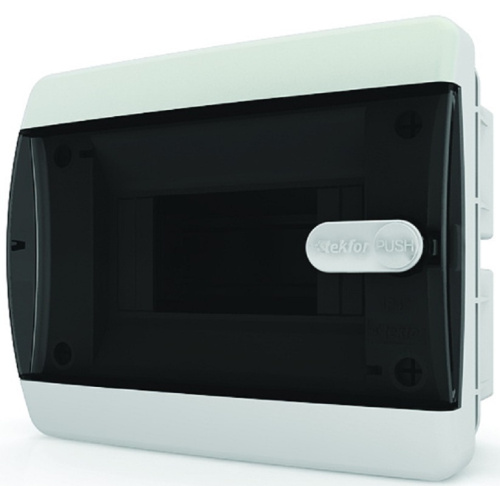 Бокс пластиковый Tekfor ЩРВ-П-6 CVK 40-06-1 (150х182х102мм) IP41 прозрачная дверца