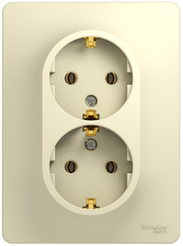 Розетка с заземлением Systeme Electric Glossa 1-м. 2 мод. бежевый, Systeme Electric, купить, цена, доставка, безопасность Розетка с заземлением Systeme Electric Glossa 1-м. 2 мод. бежевый Systeme Electric — купить по цене от 404 ₽ | ПрофБезопасность