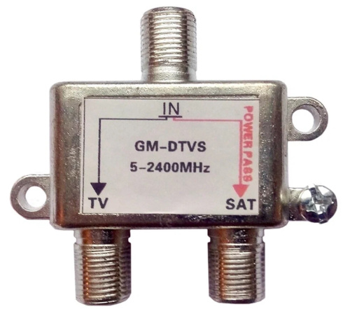Диплексер GM-DTVS SAT/TV Goldmaster — купить по цене от 290 ₽ | ПрофБезопасность