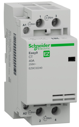 Контактор модульный Schneider Electric Easy9 2п 2НО 40А 230В АС