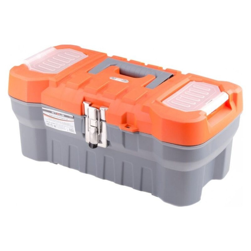 Ящик для инструмента Stels 90746 с мет. замками 16" 410x210x175 фото 2