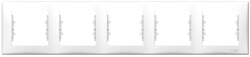 Рамка горизонтальная Schneider Electric Sedna 5-м. белый, Schneider Electric, купить, цена, доставка, безопасность Рамка горизонтальная Schneider Electric Sedna 5-м. белый Schneider Electric — купить по цене от 660 ₽ | ПрофБезопасность