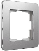 Рамка универсальная Werkel Platinum 1-м. металл алюминий картинка