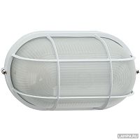 Светильник банный Navigator NBL-O1-60 E27 60Вт IP54 Овал Белый с решеткой 195х85мм Navigator — купить по цене от 800 ₽ | ПрофБезопасность