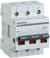 Выключатель нагрузки (мини-рубильник) IEK GENERICA ВН-32 3п 40А тип AC