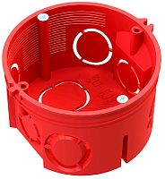 Коробка установочная Промрукав СП 68x42 блочная красный (245шт)