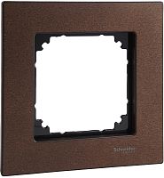 Рамка универсальная Schneider Electric Merten M-Elegance 1-м. дерево орех 