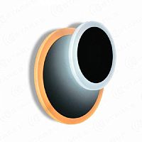 Светильник светодиодный ESTARES Geometria round 12Вт 220В  R-185-WHITE-220-IP44 Estares — купить по цене от 1&nbsp;790 ₽ | ПрофБезопасность