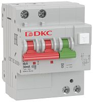 Автомат дифференциального тока АВДТ DKC YON MDV63 2п 16А 10мА 6,0кА C тип A