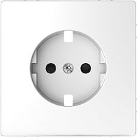 Лицевая панель Schneider Electric Merten D-Life для 1-м. розетки 220Вт белый лотос