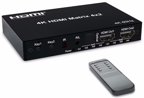 Матричный переключатель видеосигнала ORIENT HS0402H-2.0 фото 3