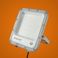 Прожектор светодиодный iSvet USL-107 220В 100Вт 10000Лм 6500K 120° IP65  iSvet — купить по цене от 2&nbsp;800 ₽ | ПрофБезопасность
