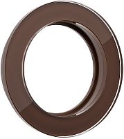 Рамка-ретро универсальная Werkel Favorit Runda 1-м. стекло коричневый картинка