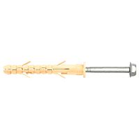 Дюбель фасадный 10x100 Партнер SW13 T40 MG с бортиком со стопорным шурупом с пресс-шайбой (ТДЦ) Партнер — купить по цене от 60 ₽ | ПрофБезопасность