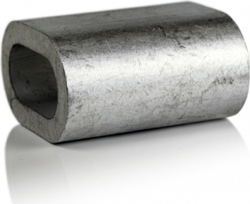 Зажим алюминиевый для троса DIN3093 3 мм (4 шт) Госкреп
