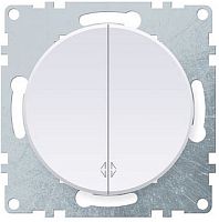 Переключатель без рамки OneKeyElectro Florence 2-кл. проходной белый OneKey — купить по цене от 158 ₽ | ПрофБезопасность