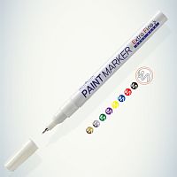 Маркер краска MunHwa Extra Fine 1мм нитро-основа бел. 260030