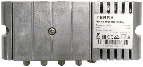 Усилитель эфирный Terra HA205