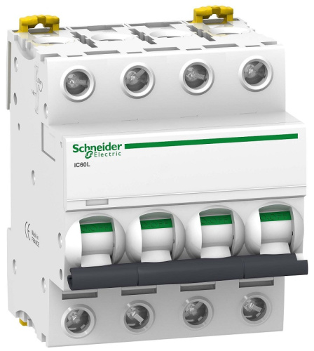 Выключатель автоматический Schneider Electric Acti9 iK60N 4п 10А C 6кА