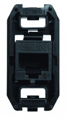 Розетка компьютерная без накладки и рамки ABB Niessen Zenit 1-м. 1 мод. RJ45 2018.5 ABB — купить по цене от 1&nbsp;290 ₽ | ПрофБезопасность