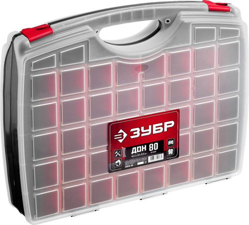 Органайзер пластиковый ЗУБР "МАСТЕР" "ДОН-80" 38036-80