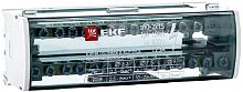 Шина в корпусе на DIN-рейку (кросс-модуль) EKF PROxima ШНК 2х15 3L+PEN серый