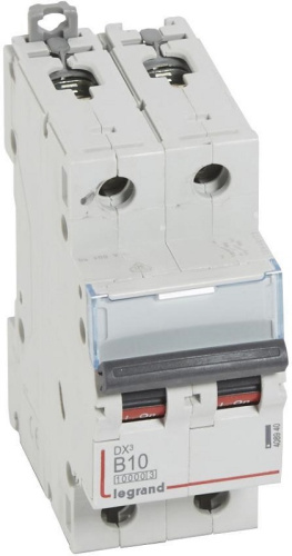 Выключатель автоматический Legrand DX3-E 10000 2п 10А B 16кА