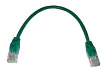 Патч-корд NETKO Optima UTP4, ВС, LSZH, литой коннектор,0.25 м (зеленый)