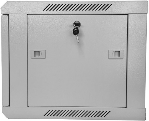 Шкаф настенный 19″ Netko WMA 9U (600х450х500) серый, собранный фото 2