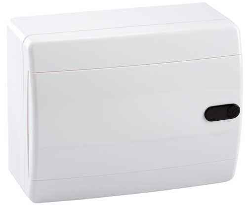 Бокс пластиковый Кэаз OptiBox ЩРН-П-8 P-CNN-1-08-IP41 (170х218х102мм) IP40 белая дверца