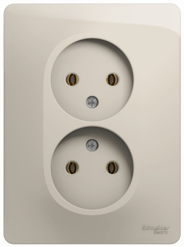 Розетка без заземления Systeme Electric Glossa 1-м. 2 мод. молочный, Systeme Electric, купить, цена, доставка, безопасность Розетка без заземления Systeme Electric Glossa 1-м. 2 мод. молочный Systeme Electric — купить по цене от 351 ₽ | ПрофБезопасность