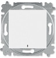 Выключатель с подсветкой без рамки ABB EPJ Levit 1-кл. белый/белый ABB — купить по цене от 728 ₽ | ПрофБезопасность
