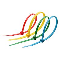 Стяжки нейлоновые Fortisflex КСС 3x100 (ж) (100шт.) желтые